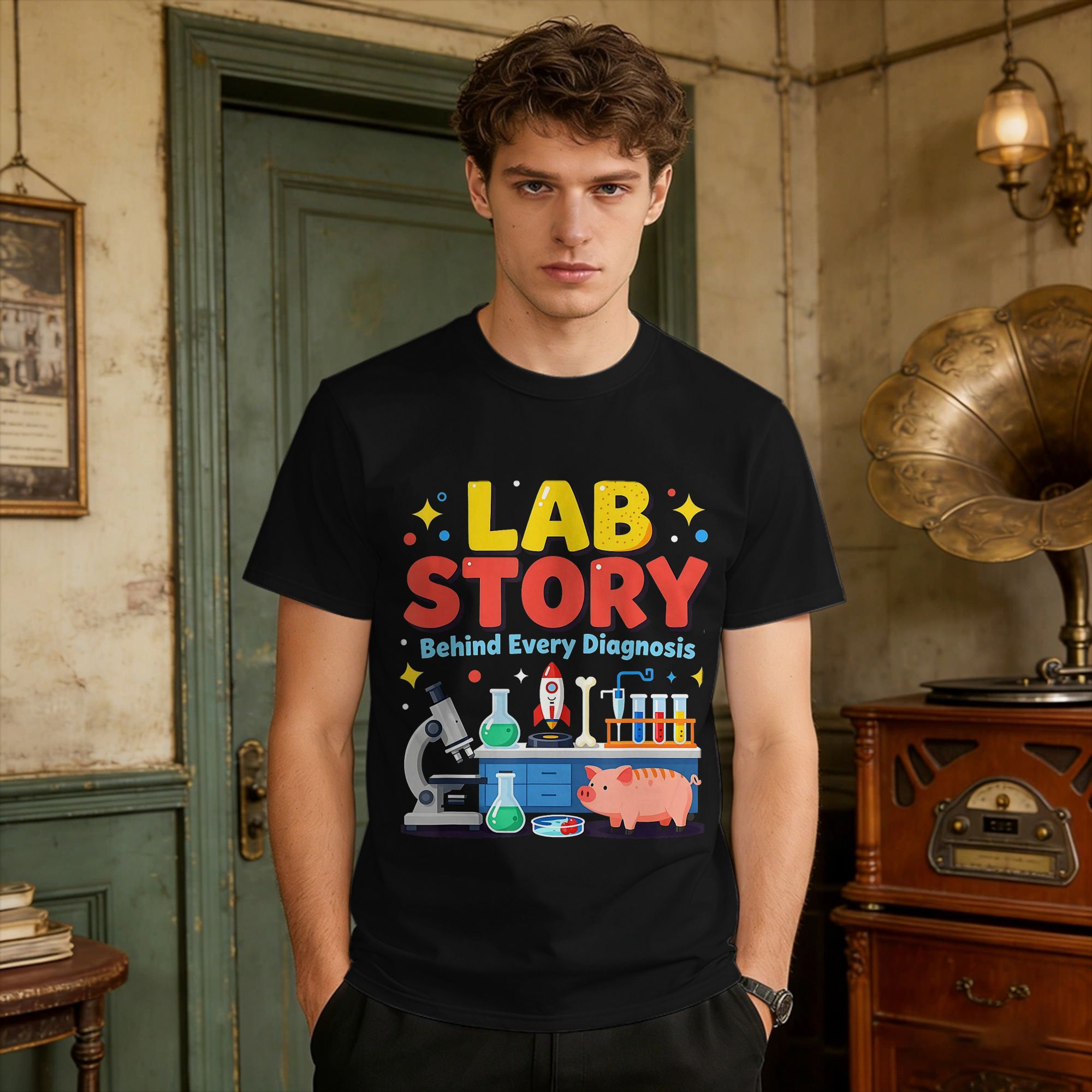 T-Shirts für Herren, Medical L – Medical Laboratory Technician Bewertung und Preis