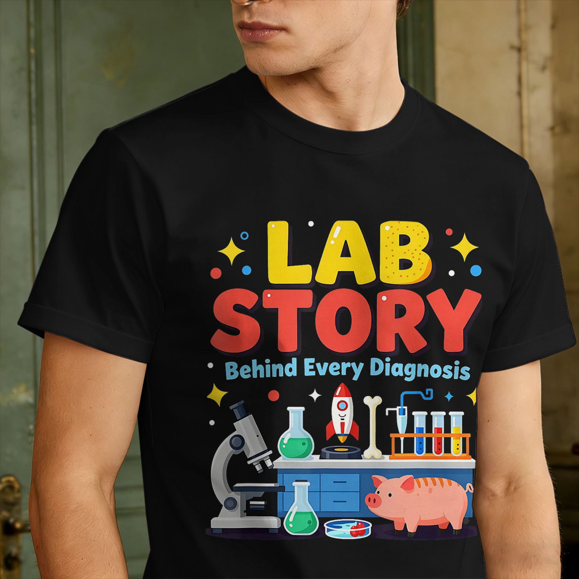 T-Shirts für Herren, Medical L – Medical Laboratory Technician Bewertung und Preis