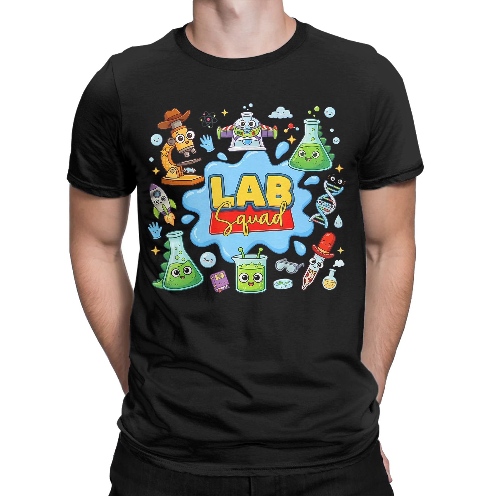 Herren-T-Shirts „Lab Squad Lab – Medical Laboratory Technician Bewertung und Preis
