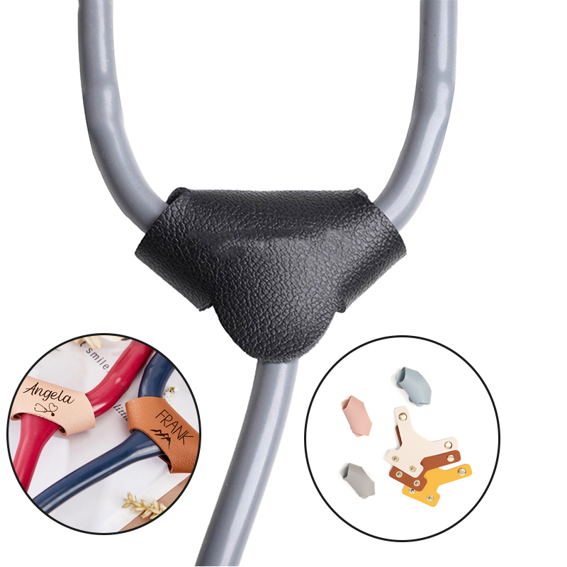 Personalisiertes Leder-Stethos – Medical Lab Logo Bewertung und Preis